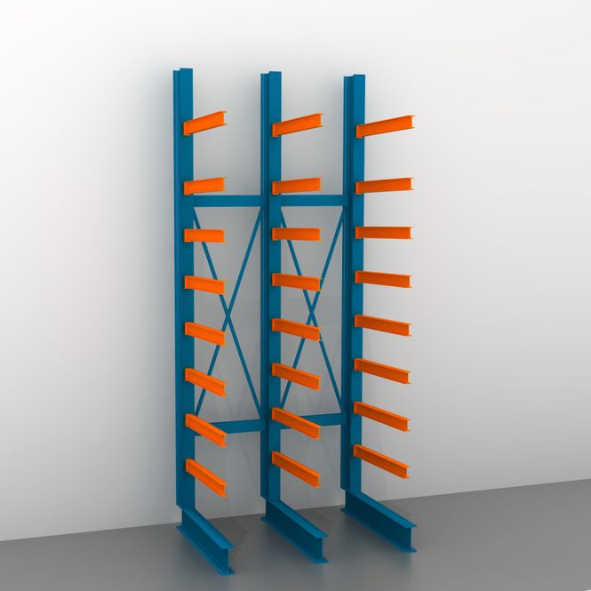 Huvudbild Grenställ 2 sektioner höjd 380cm - begagnat
