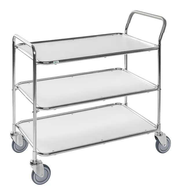 Huvudbild Bordsvagn 3 plan | Laminat | Elförzinkad