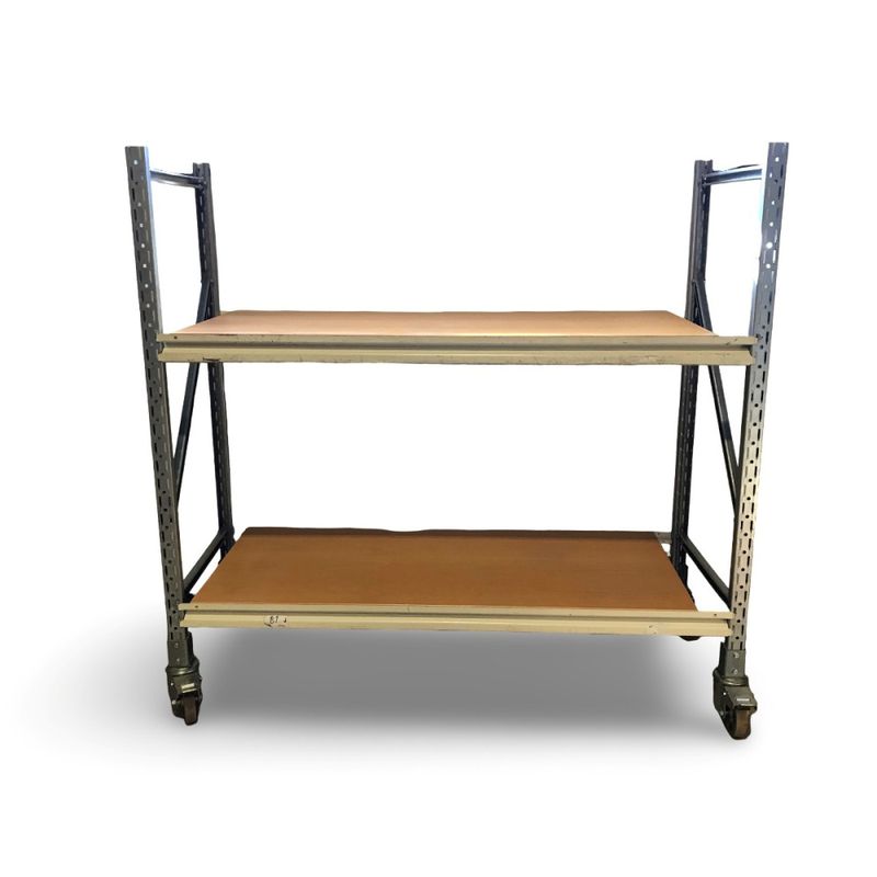 Hyllvagn 2 plan - begagnad