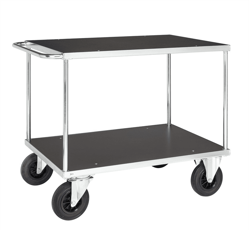 Bordsvagn | Laminat | Elförzinkad
