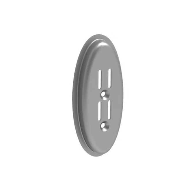 Huvudbild Väggfäste Singel oval silver