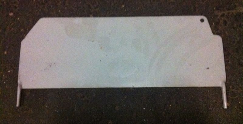 Avdelare till lagerhylla E-lux 500x140 - begagnad