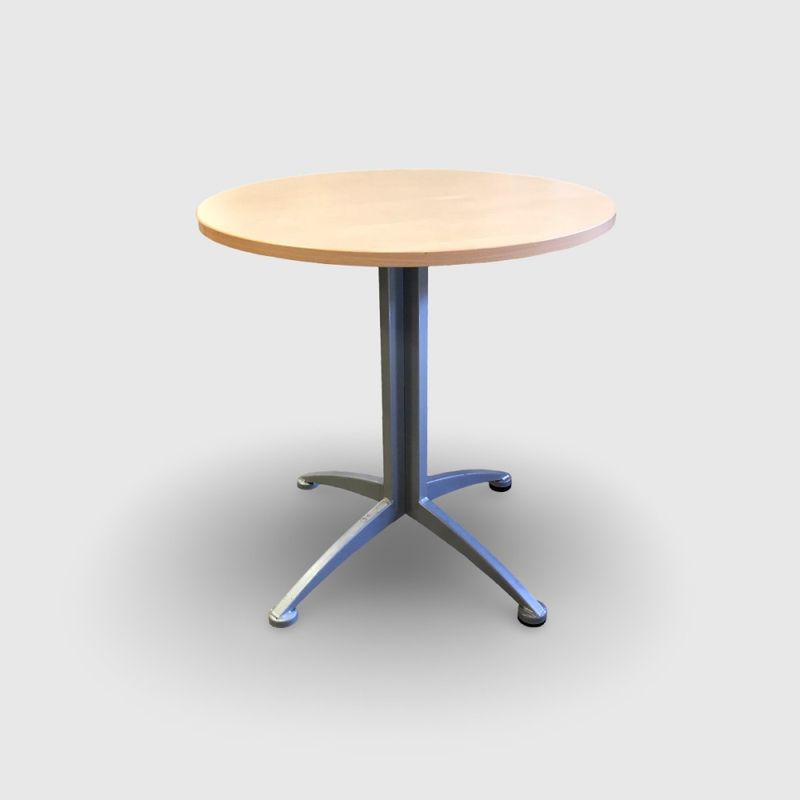 Bord Kinnarps Asto Ø 70 cm björklaminat - begagnad