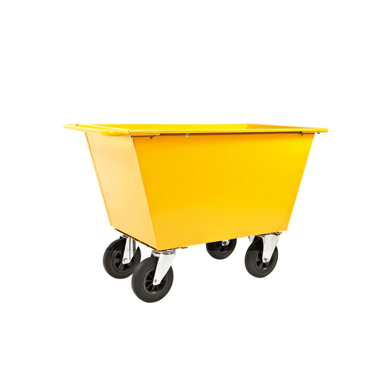 Avfallsvagn 300 liter | Gul