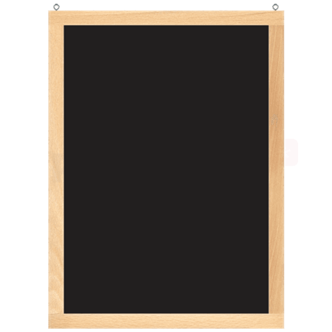Huvudbild Griffeltavla 50x70 klarlack