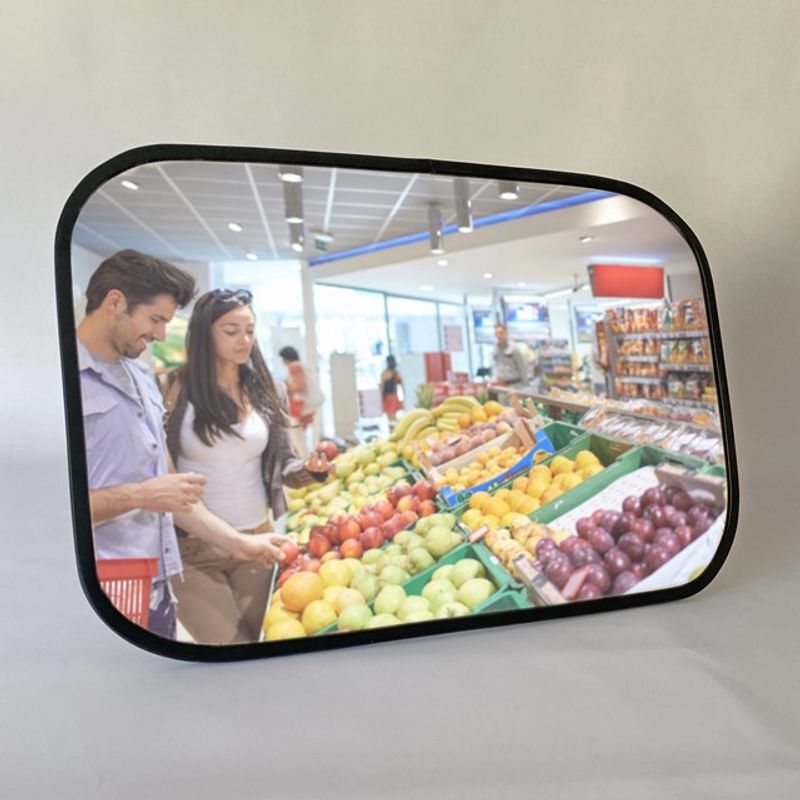 Butiksspegel IS rektangulär