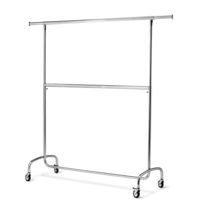 Huvudbild Klädställ 2-vån | längd 1430 mm | ställbar höjd