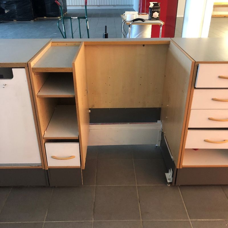 Butiksdisk Hestra 7 delar - begagnad