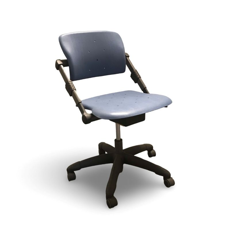 Skrivstol Håg H03 310 blå - begagnad