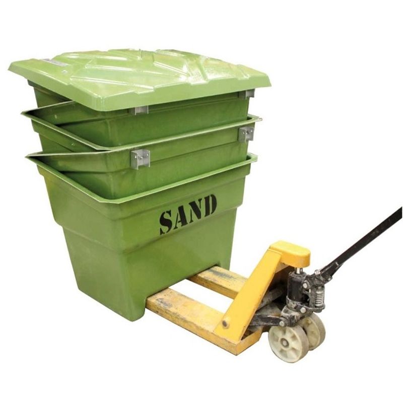 Sandlåda Mossgrön 65-550 liter