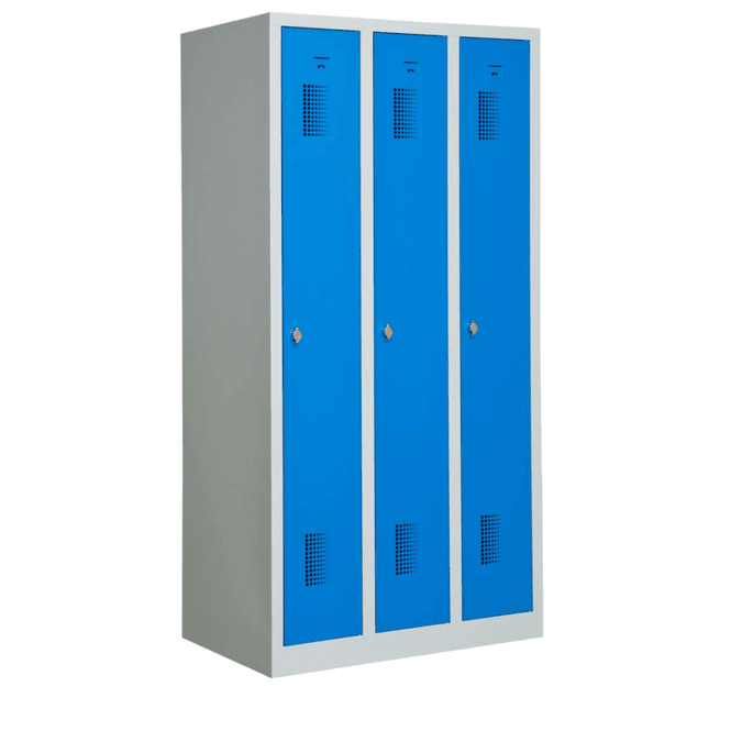 Huvudbild Klädskåp 300 blå | 1-4 dörrar