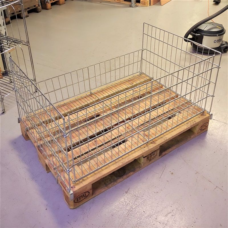 Stapel-/pallkorg Stockholm - begagnad