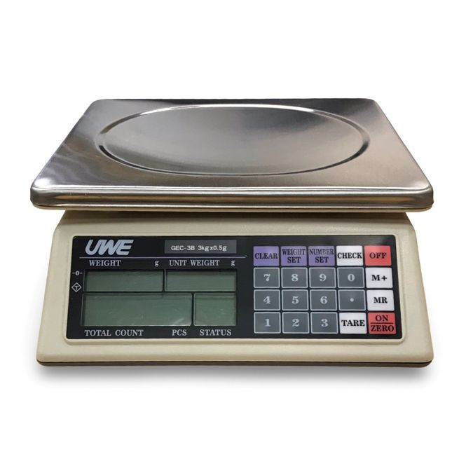 Huvudbild Räknevåg UWE GEC-3B 3 kg