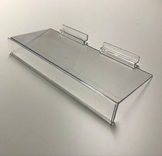 Huvudbild Skohylla spårpanel 250x100 mm akryl