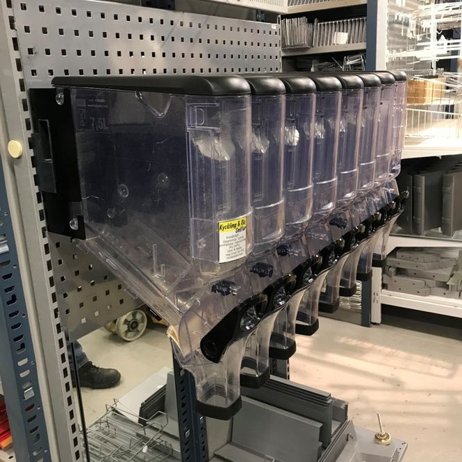 Huvudbild Lösviktsbehållare 7,5 liter 16 st Paketpris - ...